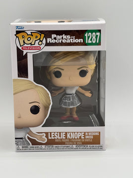 Funko Pop Parks and Rec Leslie Knope in Wedding Dress #1287