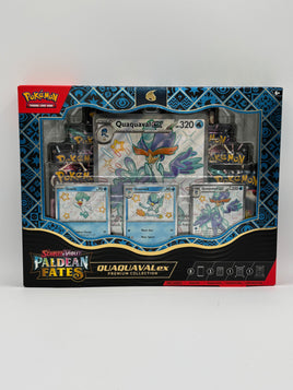 Pokemon Paldean Fates Quaquaval EX Premium Collection