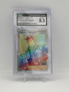 Pokemon Professor’s Research Pokemon Go 2022 CGC 8.5