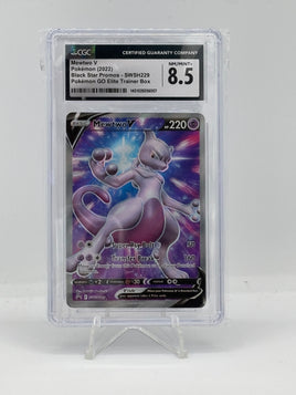 Pokemon Mewtwo V Black Star Promo CGC 8.5