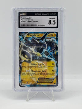 Pokemon Thundurus EX 2013 CGC 8.5