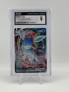 Pokemon Glaceon VMAX 2021 CGC 9