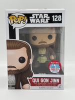 Funko Pop Star Wars Qui Gon Jinn NYCC Exclusive #128