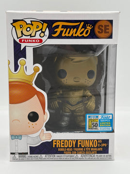 Funko Pop Freddy Funko as C-3PO SDCC Exclusive SE