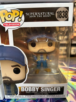 Funko Pop Supernatural Bobby Singer #1838