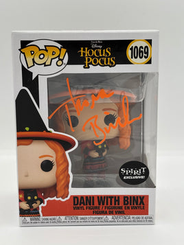 Funko Pop Hocus Pocus Dani with Binx #1069 Autograph