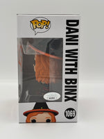 Funko Pop Hocus Pocus Dani with Binx #1069 Autograph