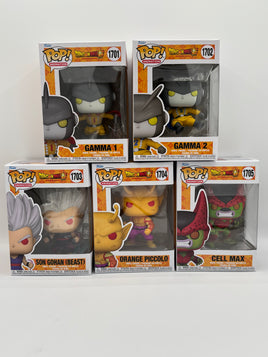 Funko Pop Dragon Ball-Z Super Hero Set of 5 Pops