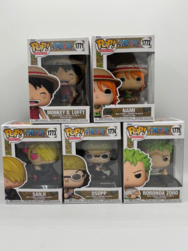 Funko Pop One Piece Set of 5 Pops