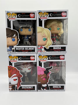 Funko Pop Castlevania Nocturne Set of 4 Pops