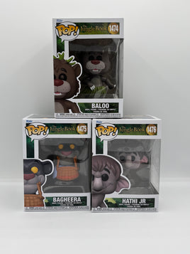 Funko Pop The Jungle Book Set of 3 Pops