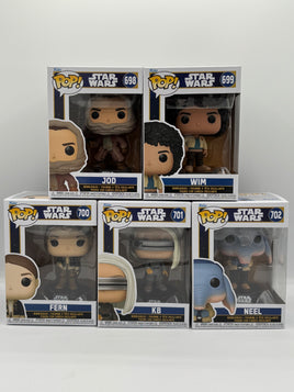 Funko Pop Star Wars Skeleton Crew Set Of 5 Pops