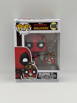 Funko Pop Deadpool & Wolverine Deadpool with Headpool #1400