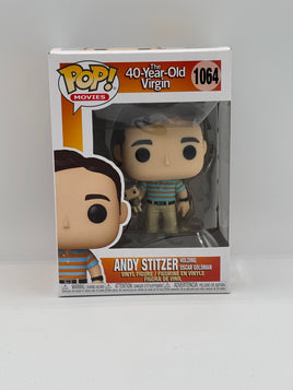 Funko Pop The 40 Year Old Virgin Andy Stitzer Holding Oscar Goldman #1064