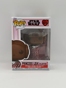 Funko Pop Valentine Chocolate Princess Leia #676