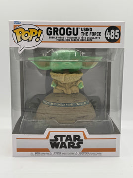 Funko Deluxe Star Wars Grogu Using The Force #485