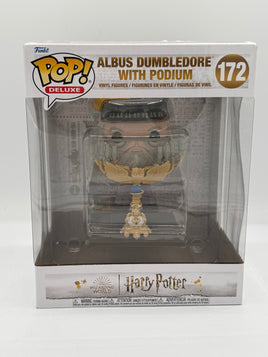 Funko Deluxe Harry Potter Dumbledore With Podium #172