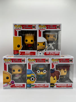 Funko Pop The Simpsons Set Of 5 Pops