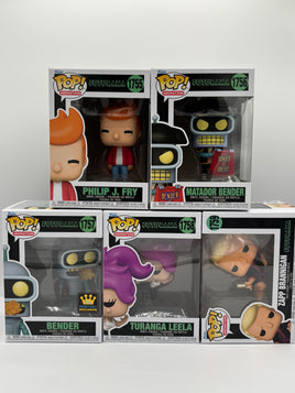 Funko Pop Futurama Set of 5 Pops