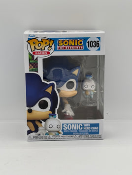 Funko Pop Sonic The Hedgehog Sonic With Hero Chao #1036