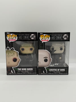 Funko Pop Star Trek First Contact Set Of 2 Pops