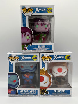 Funko Pop X-Men Age Of Apocalypse Set Of 3 Pops