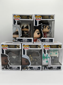 Funko Pop League Of Legends Set Of 5 Pops