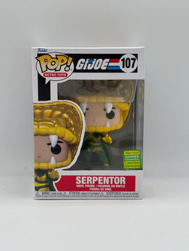 Funko Pop GI Joe Serpentor Summer Convention Exclusive #107