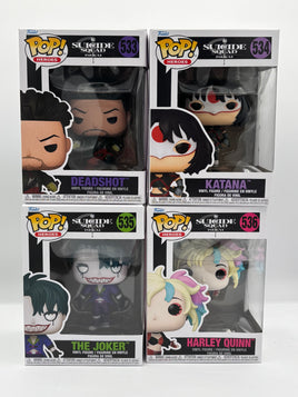 Funko Pop Suicide Squad Isekai Set Of 4 Pops