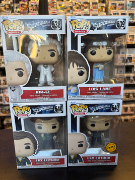 Funko Pop Superman Movie Set of 4 Pops