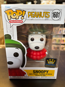 Funko Pop Peanuts Snoopy in Coat Specialty Series #1681