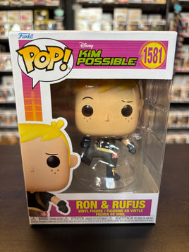 Funko Pop Kim Possible Ron & Rufus #1581