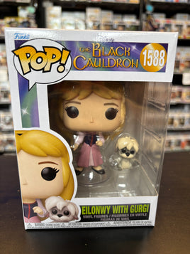 Funko Pop Black Cauldron Eilonwy with Gurgi #1588