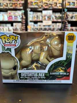 Funko Pop Jurassic World Rebirth Distortus Rex #1800