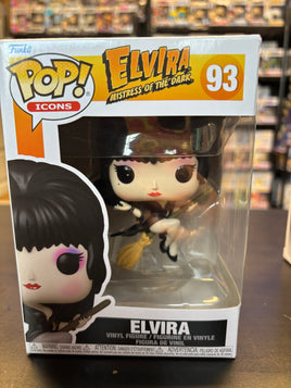 Funko Pop Elvira On Broom #93