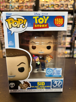Funko Pop Toy Story Sid Specialty Series #1598