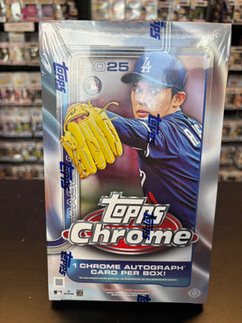 MLB Topps Chrome 2025 Hobby Box
