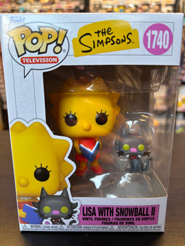 Funko Pop The Simpsons Lisa and Snowball II #1740