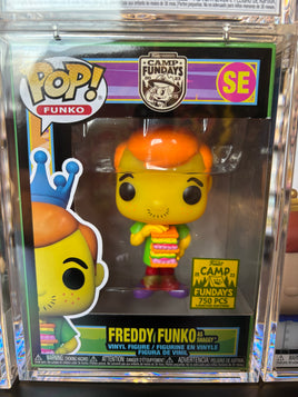 Funko Pop Freddy Funko As Shaggy Black Light SE