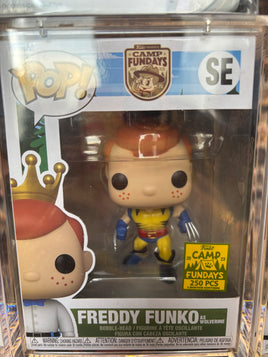 Funko Pop Freddy Funko As Wolverine Yellow Suit SE