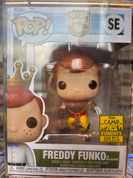 Funko Pop Freddy Funko As Wolverine Brown Suit SE