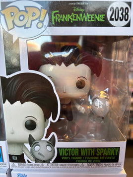 Funko Pop Frankenweenie Victor And Sparky #2038