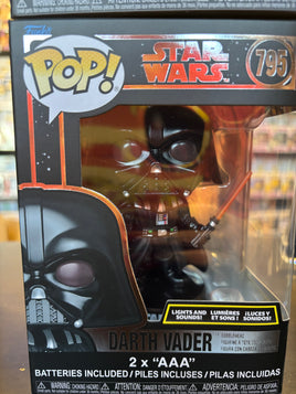 Funko Pop Star Wars Lights And Sounds Darth Vader #795