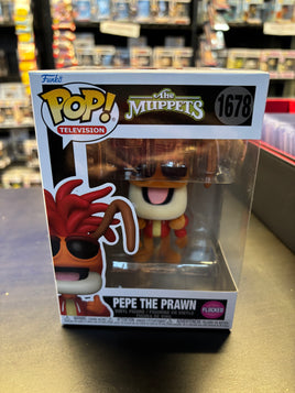 Funko Pop Muppets Pepe The Prawn Flocked #1678